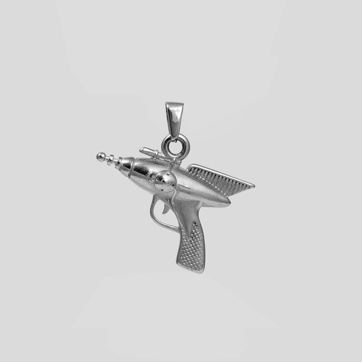 Ray Gun Pendant (Silver)