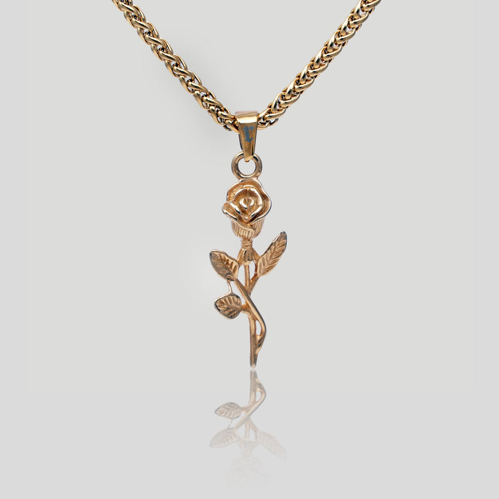 Rose Pendant (Gold)