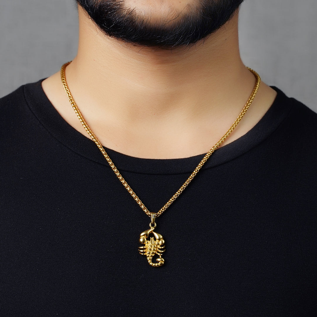 Scorpion Pendant (Gold)