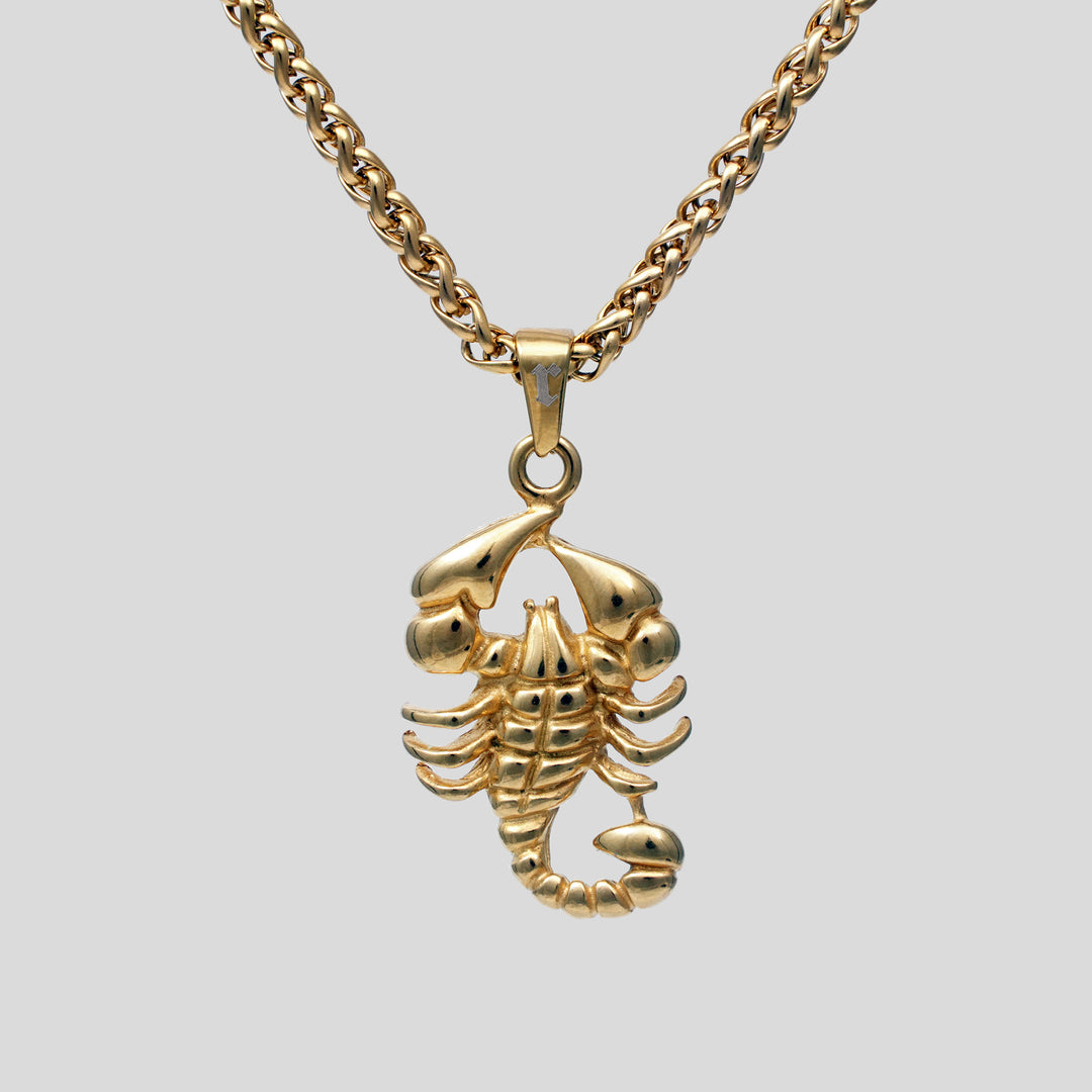 Scorpion Pendant (Gold)