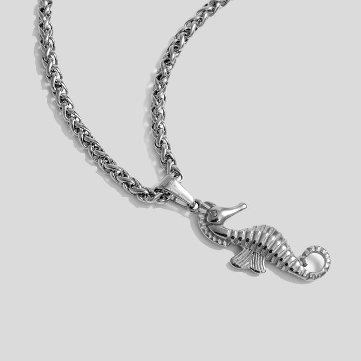 Sea Horse Pendant (Silver)