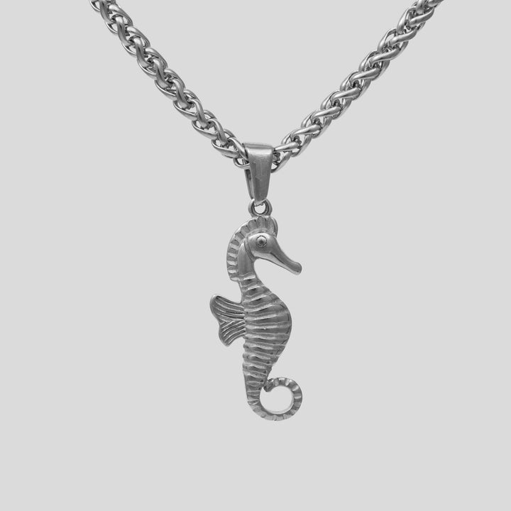 Sea Horse Pendant (Silver)