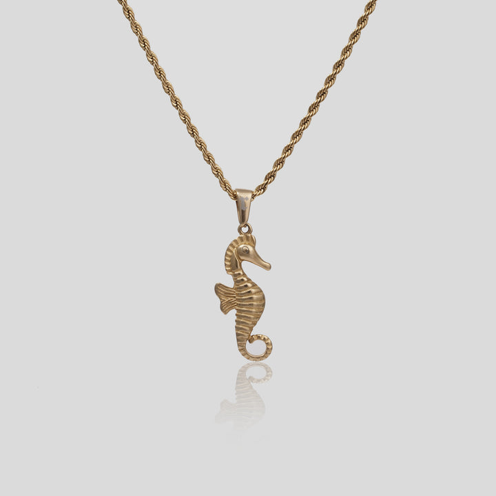 Sea Horse - Rope (Gold)