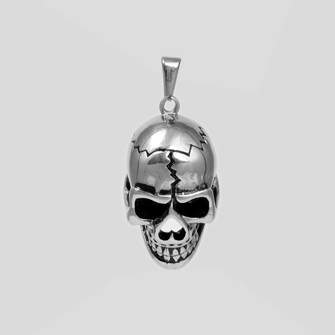 Skull - Wheat (Silver)