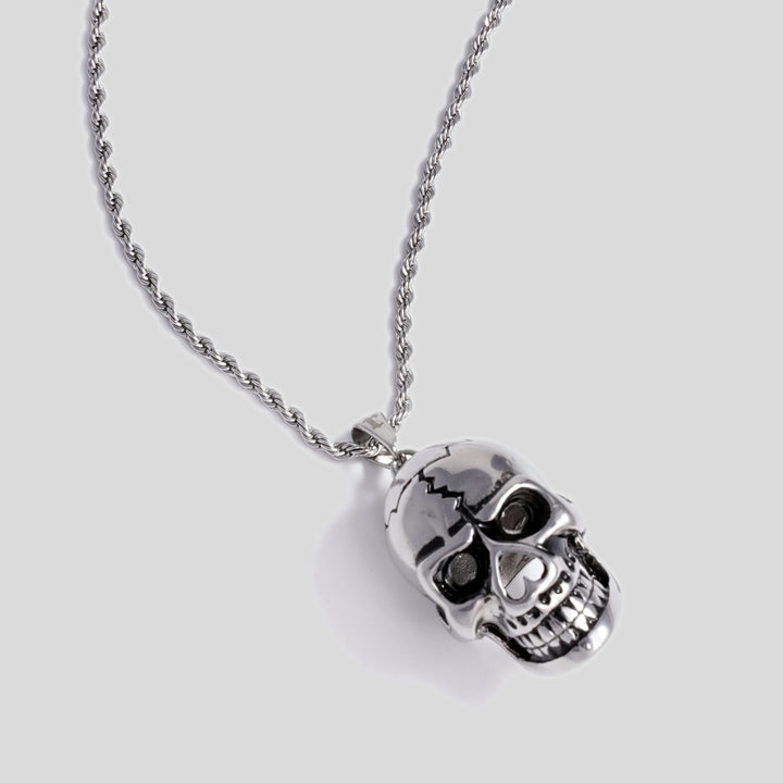 Skull - Rope (Silver)