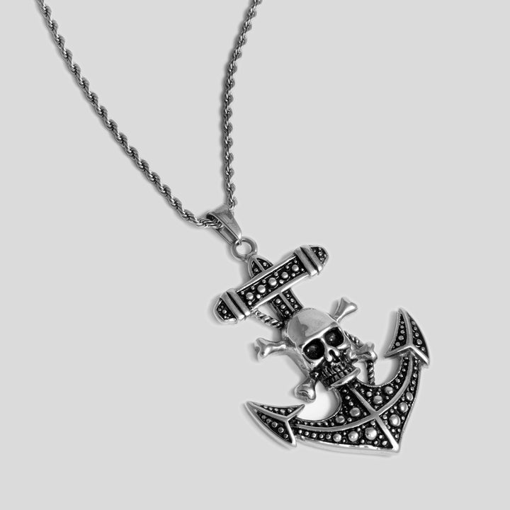 Skull Anchor II - Rope (Silver)