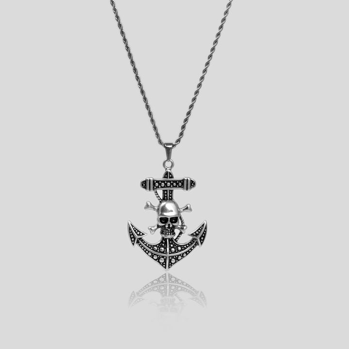 Skull Anchor II - Rope (Silver)