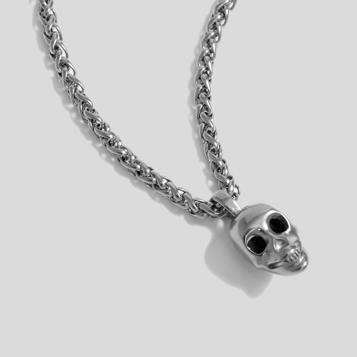 Skull II - Wheat (Silver)