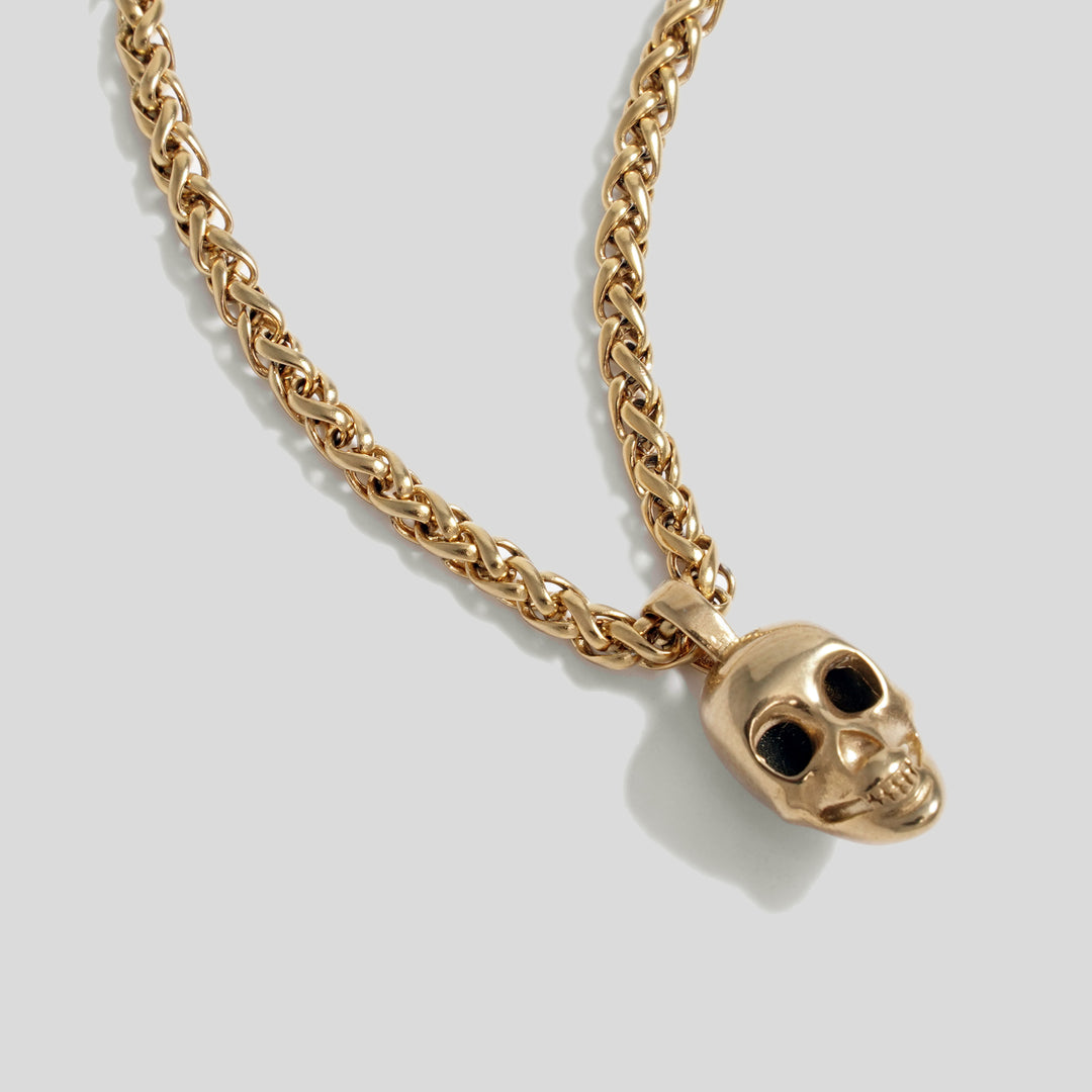 Skull II Pendant (Gold)