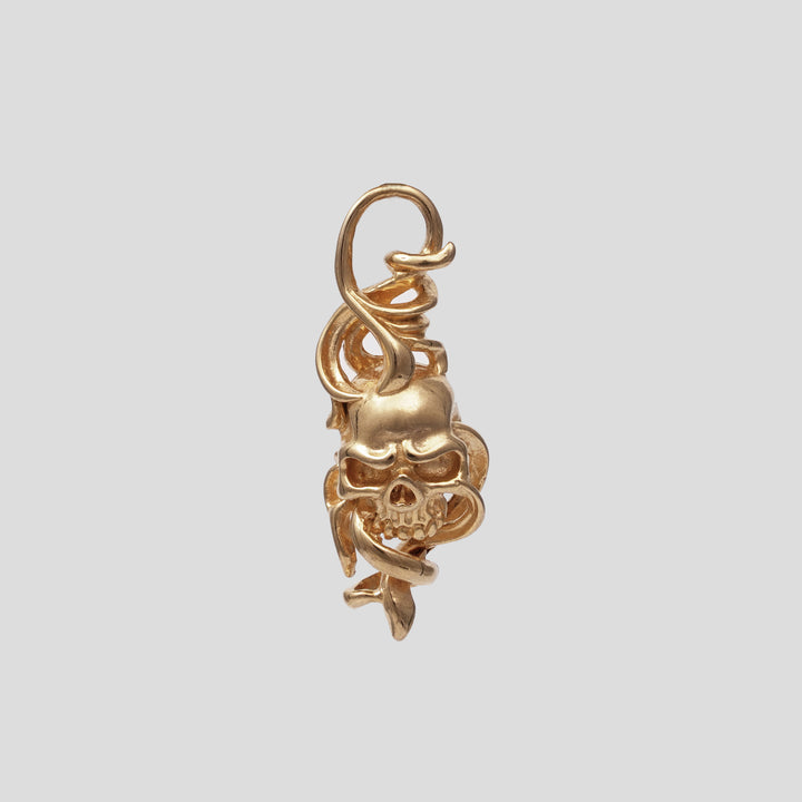 Skull III Pendant (Gold)