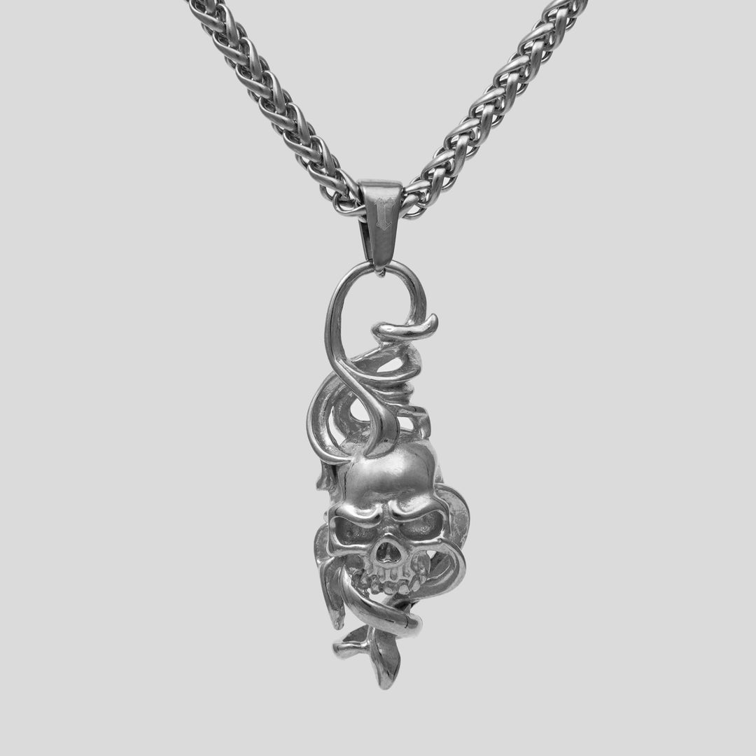 Skull III Pendant (Silver)