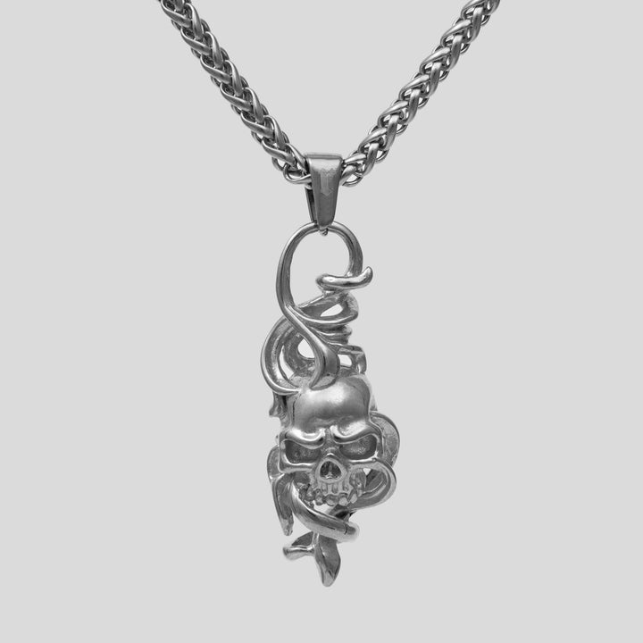 Skull III Pendant (Silver)