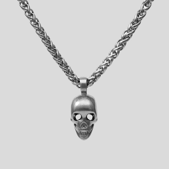 Skull II - Wheat (Silver)