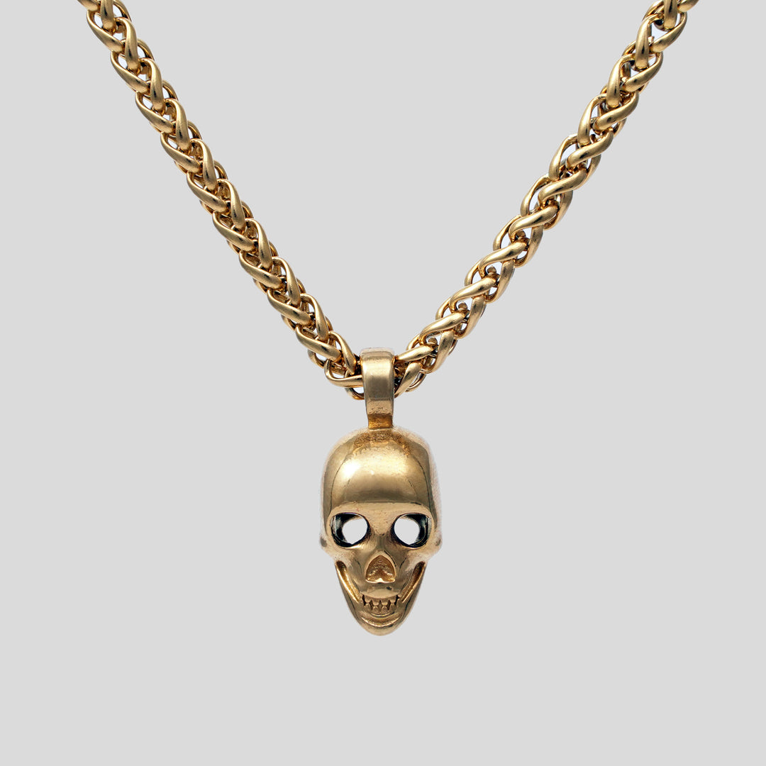 Skull II Pendant (Gold)