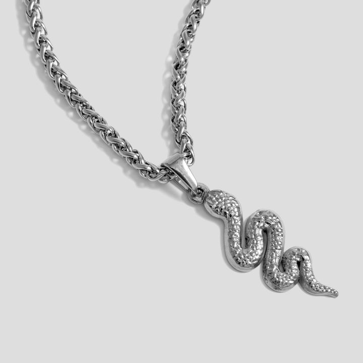 Snake Pendant (Silver)