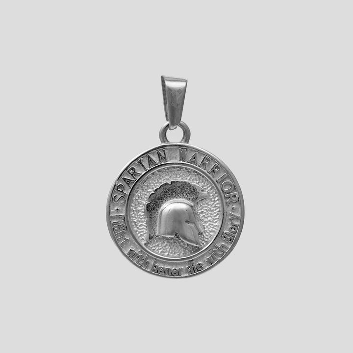 Spartan Warrior Pendant (Silver)