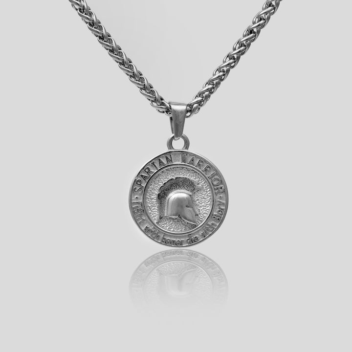 Spartan Warrior Pendant (Silver)