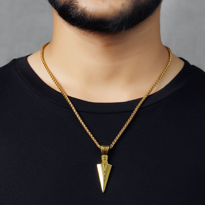 Spear Pendant (Gold)