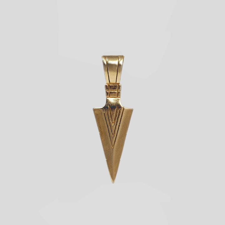 Spear Pendant (Gold)