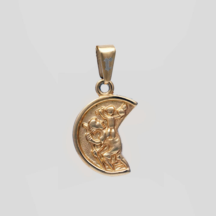 St Christopher Pendant (Gold)