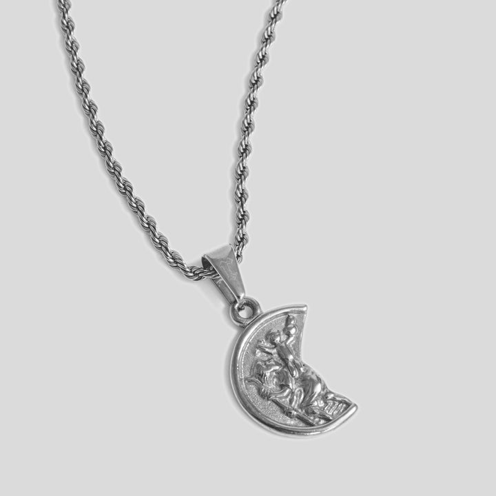 St Christopher - Rope (Silver)