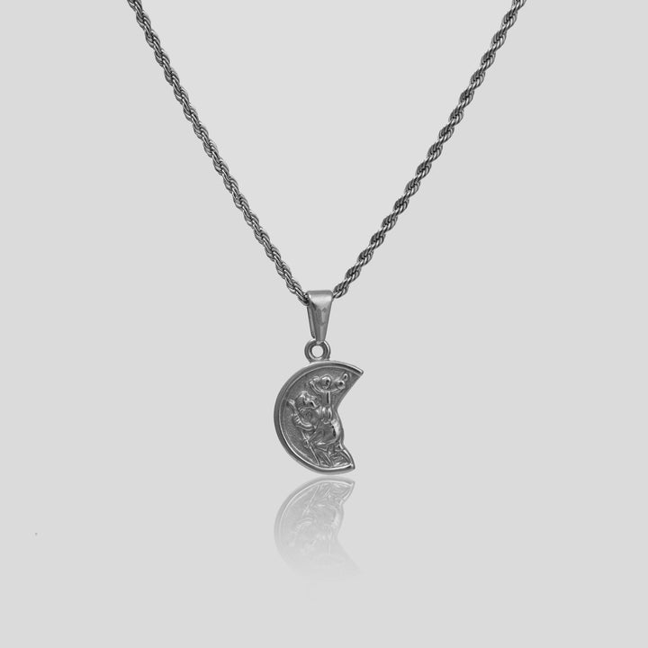 St Christopher - Rope (Silver)