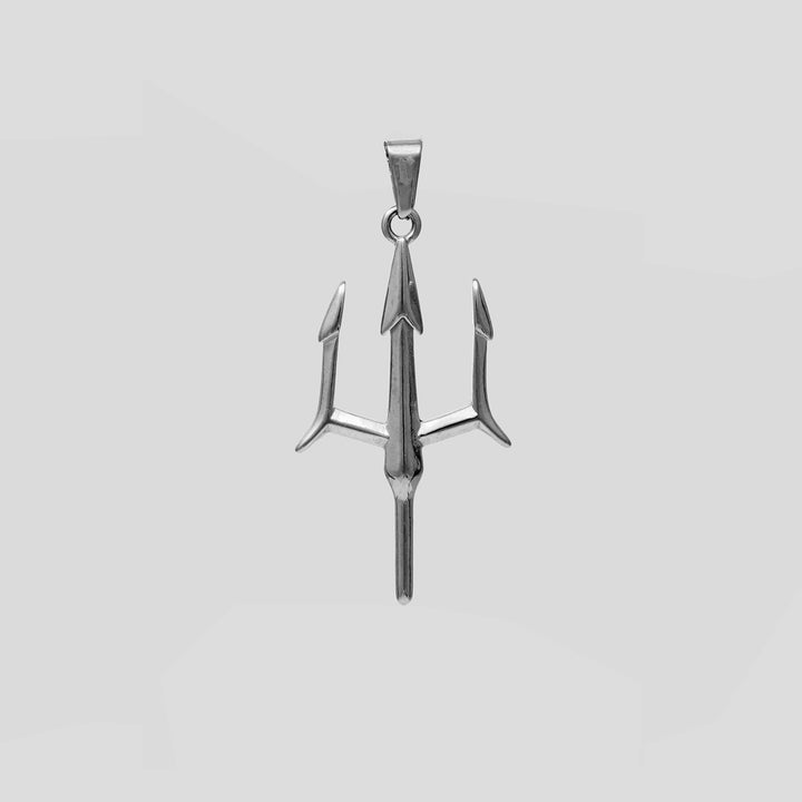 Trident Pendant (Silver)