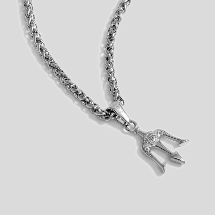 Trident II Pendant (Silver)