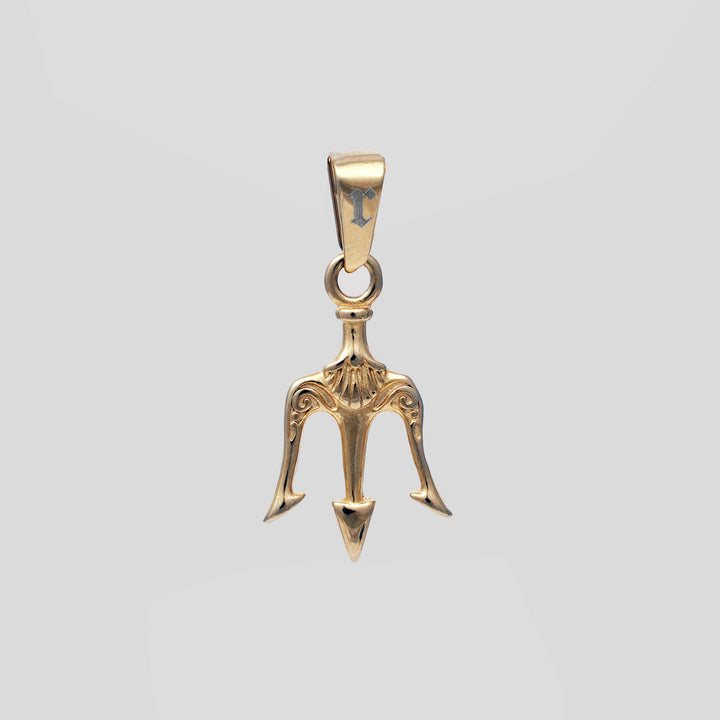 Trident II Pendant (Gold)