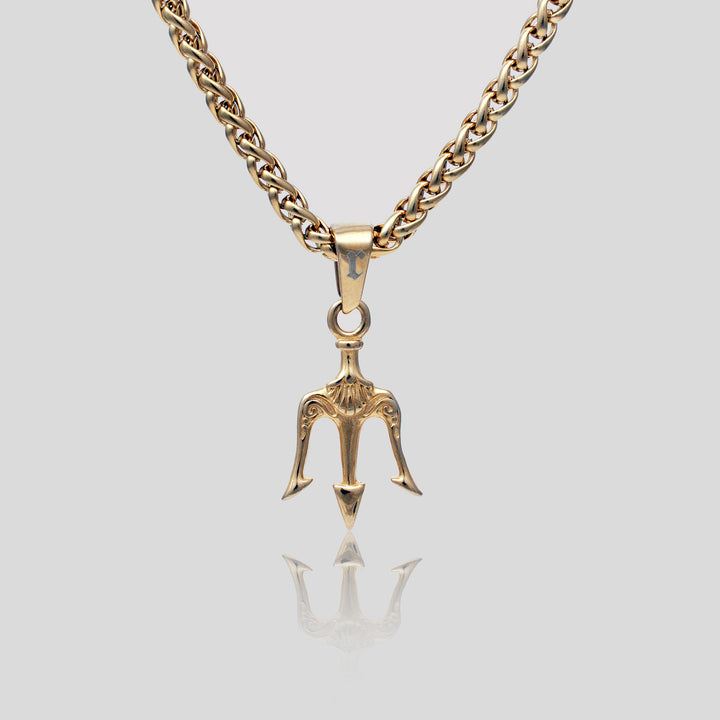 Trident II Pendant (Gold)