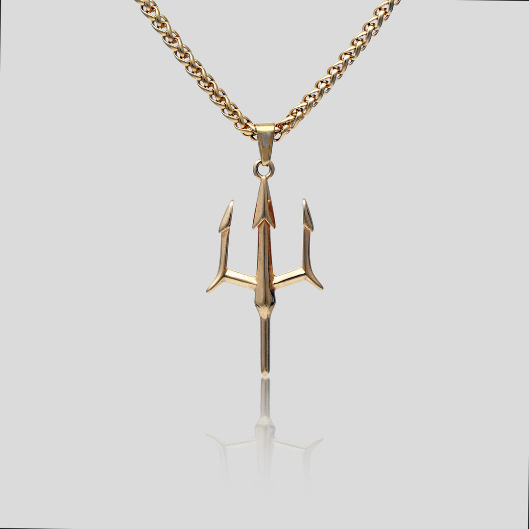 Trident Pendant (Gold)