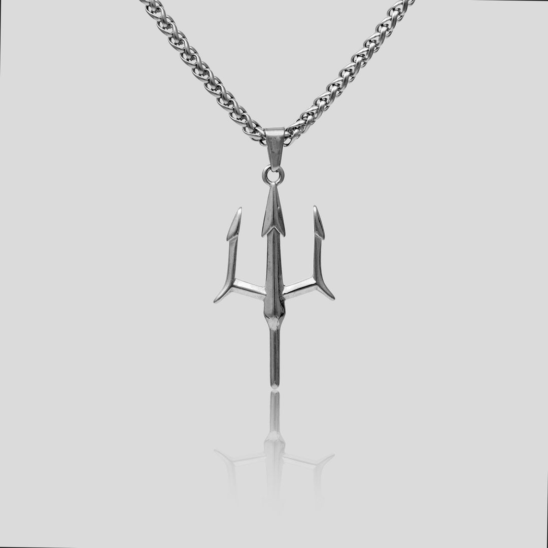 Trident Pendant (Silver)