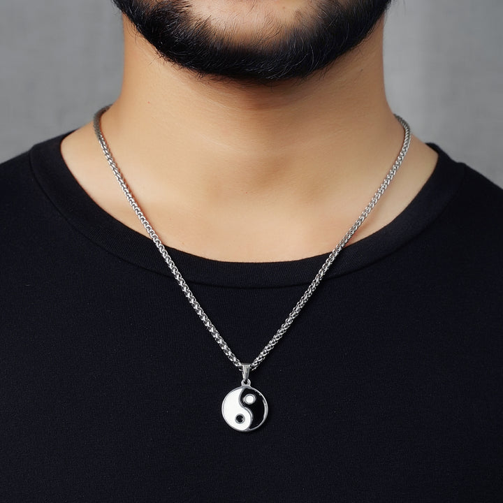 Ying Yang Pendant (Silver)