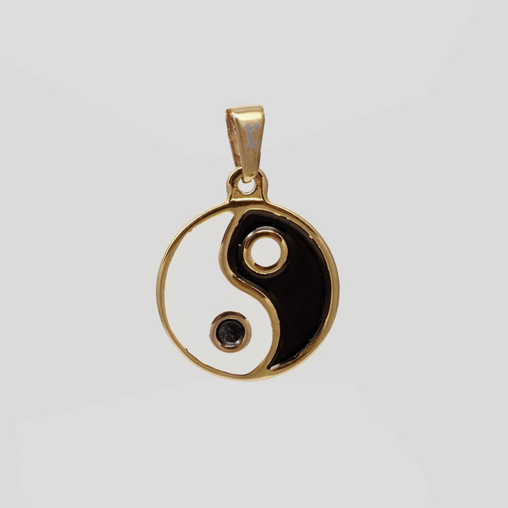 Ying Yang Pendant (Gold)