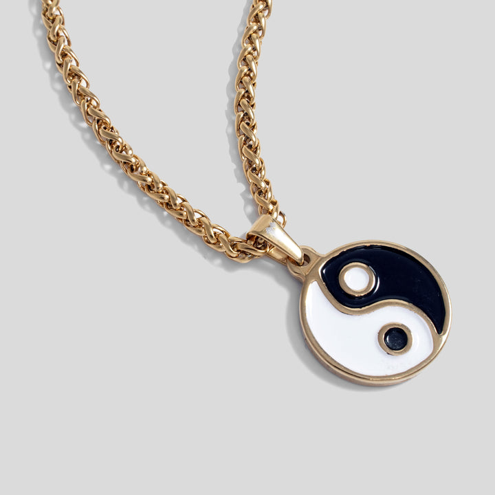 Ying Yang Pendant (Gold)